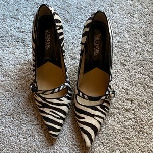 Michael Kors Zebra Heels